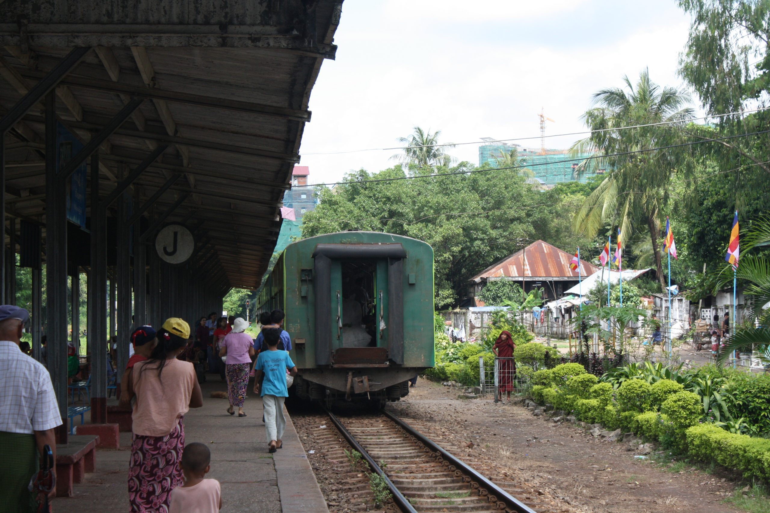 Yangon central railway